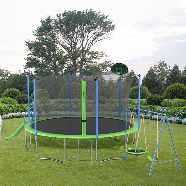 14 FT β 5U Heavy Trampoline β Strong, Safe & Built for Maximum Fun!
