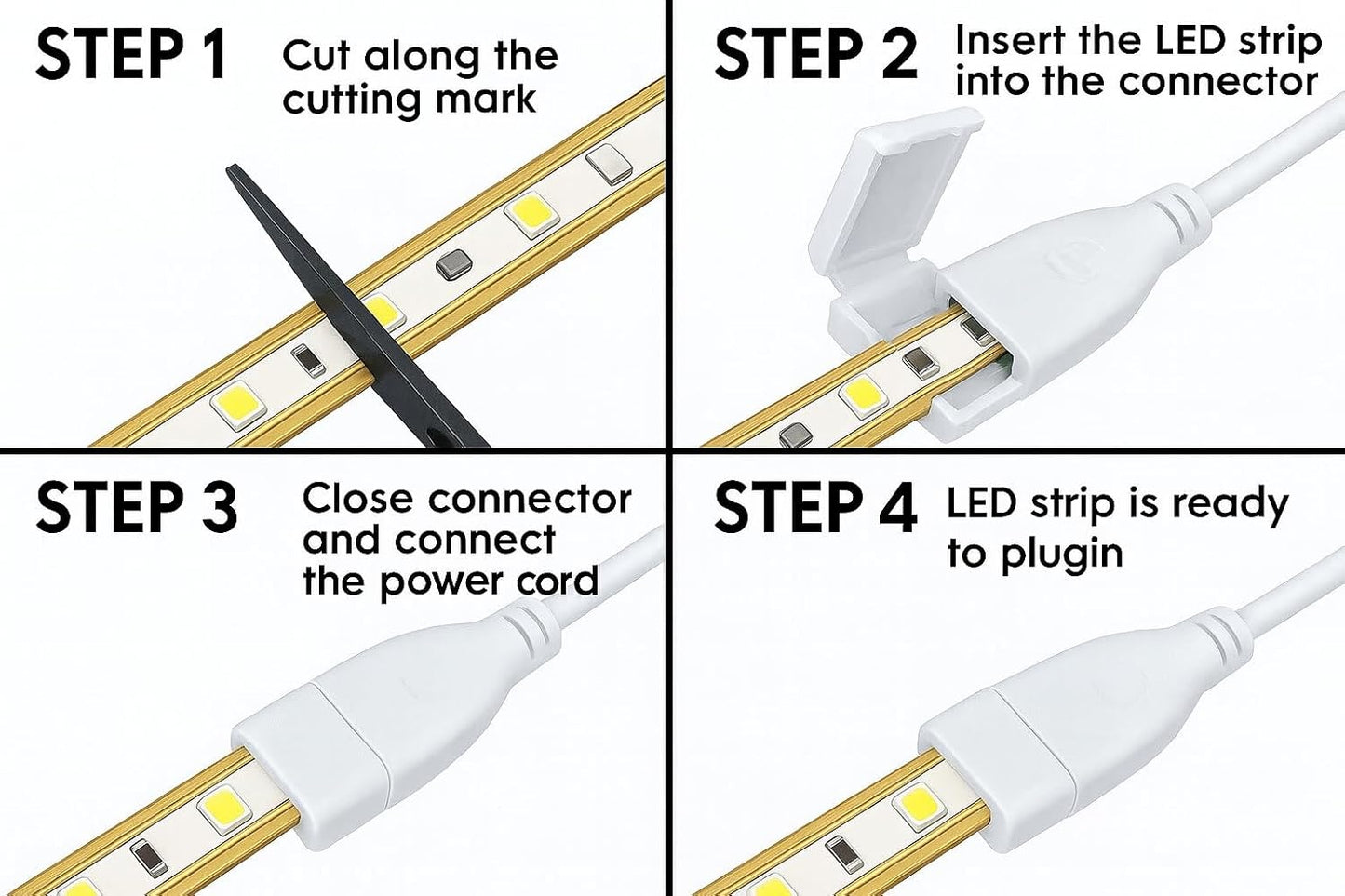 Gesto 15 Meter LED Rope Strip Light – Waterproof Warm White (120 LEDs/Meter) for Home & Outdoor Decoration