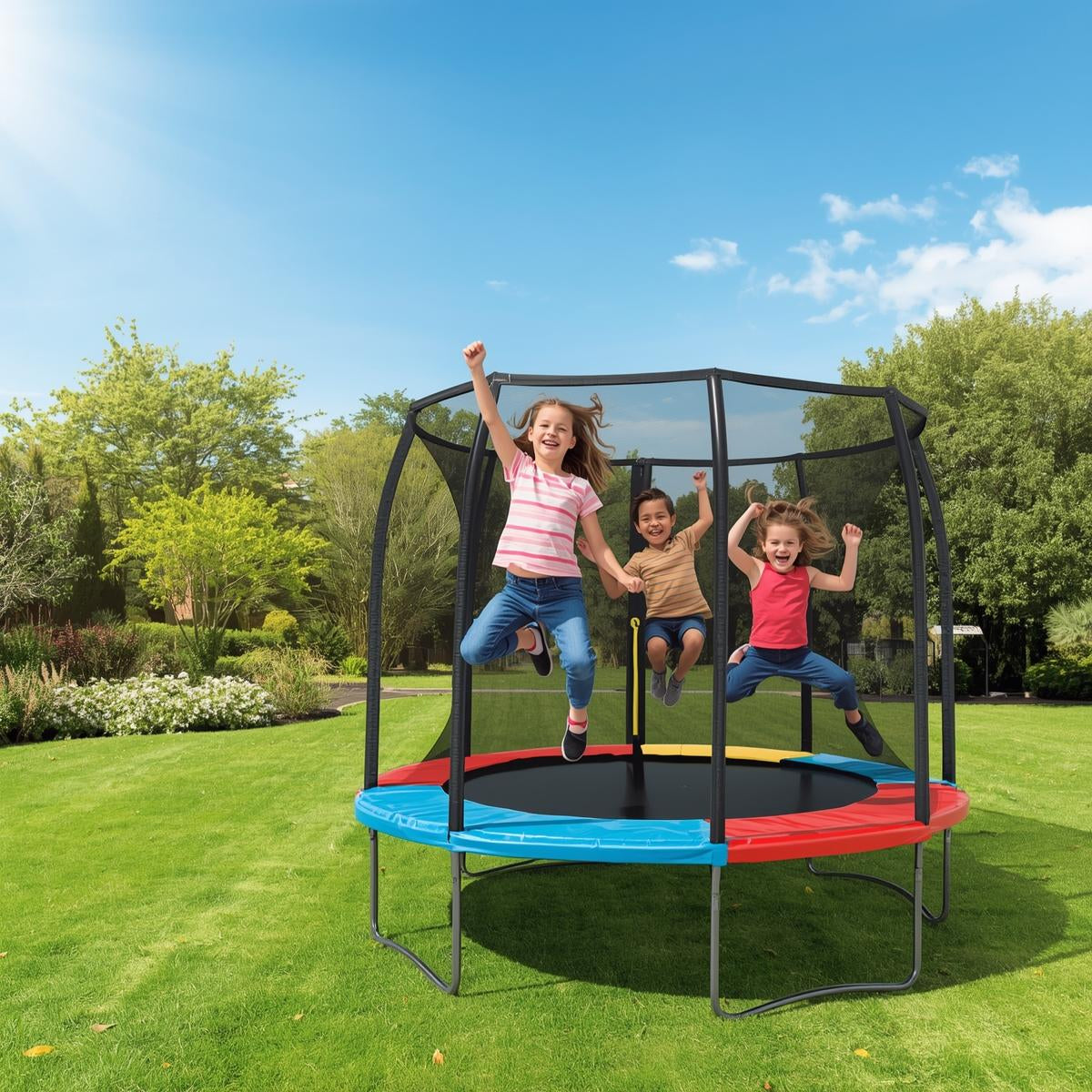 6 FT Trampoline – Safe Indoor &amp; Outdoor Fun for Kids!