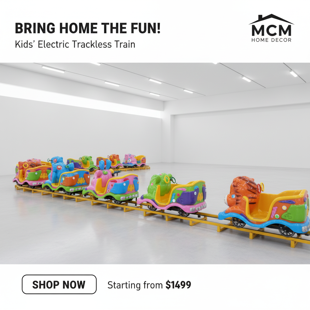 Electric Toy Train – Custom Designed