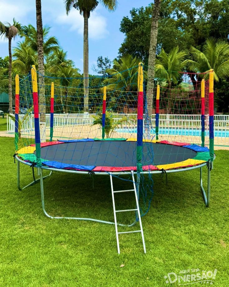 16×16 FT (GSD Tara Heavy) Jumping Trampoline – Heavy Duty Fun for All Ages!
