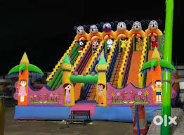 6-Line Mickey Mouse Inflatable Bouncy Slide